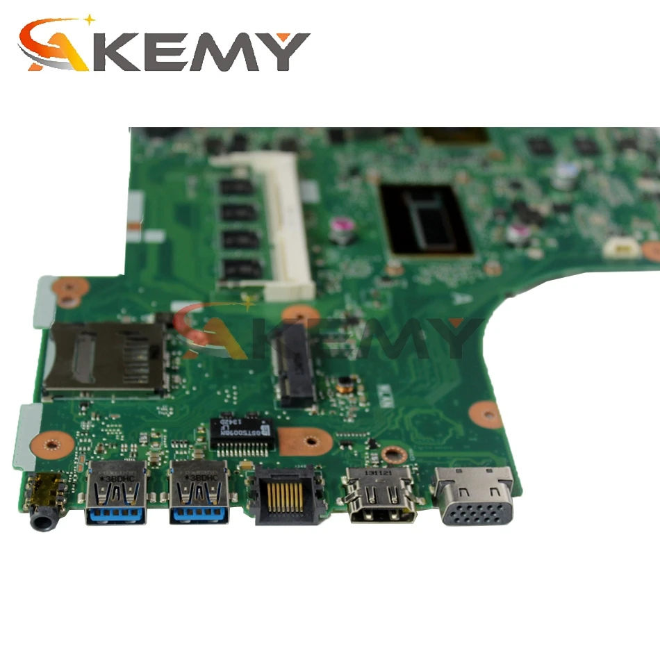 

Akemy X450LC Laptop motherboard for ASUS X450LC X450LD X450LB X450L original mainboard 4GB-RAM I5-4200U GT720M-2GB