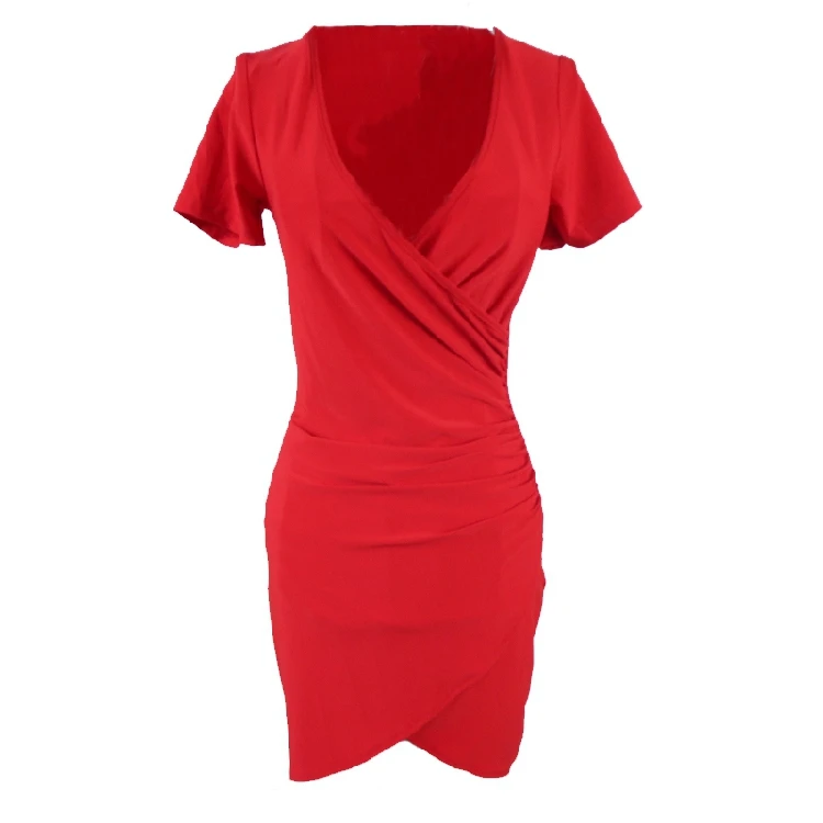 

Nightclub Sexy Dress Autumn and Winter Low-Cut Elegant Bodycon Slimming Sheath Skirt Women's Night Show Clothing Technician