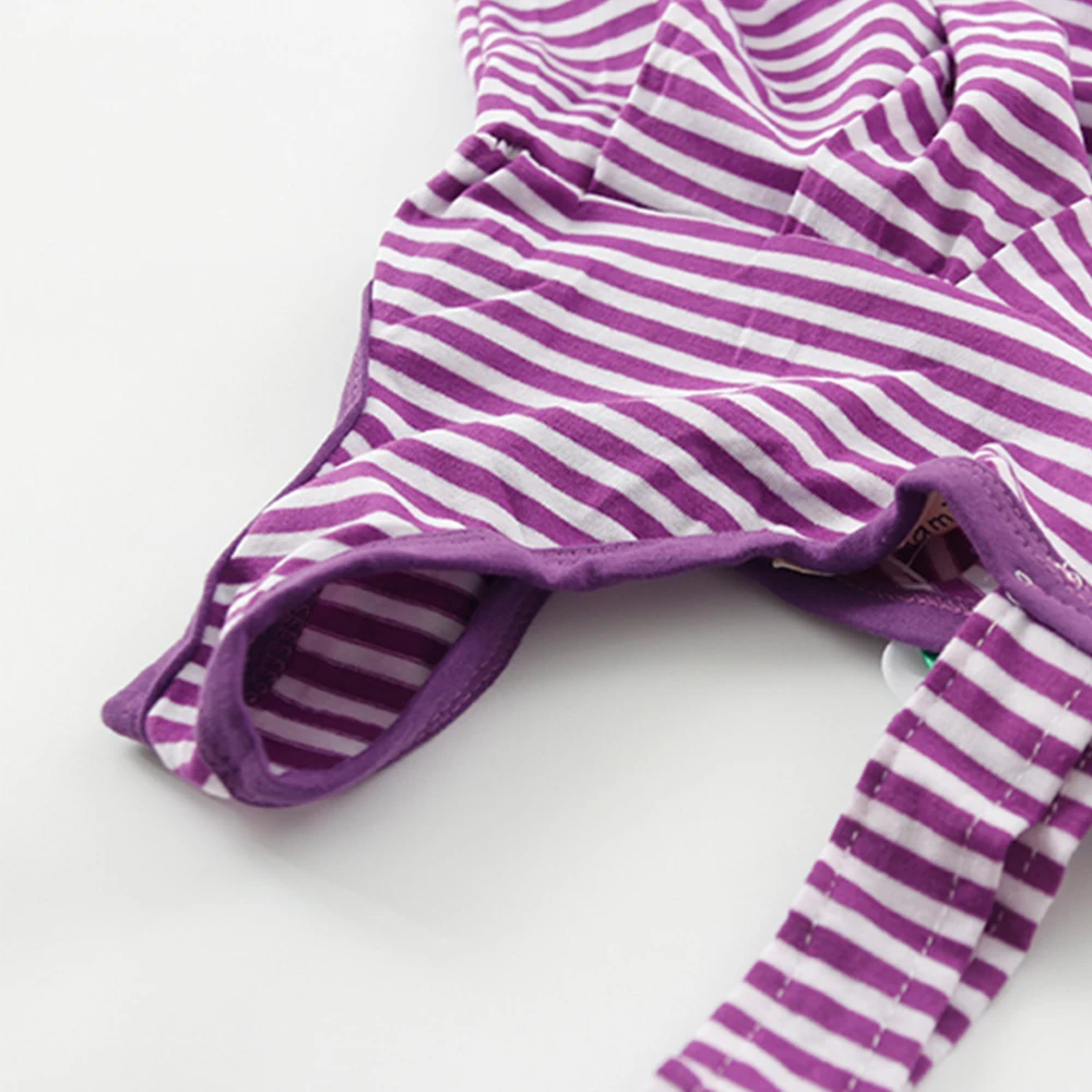 LittleSpring/Летняя одежда для малышей Одежда маленьких девочек Топ в полоску без