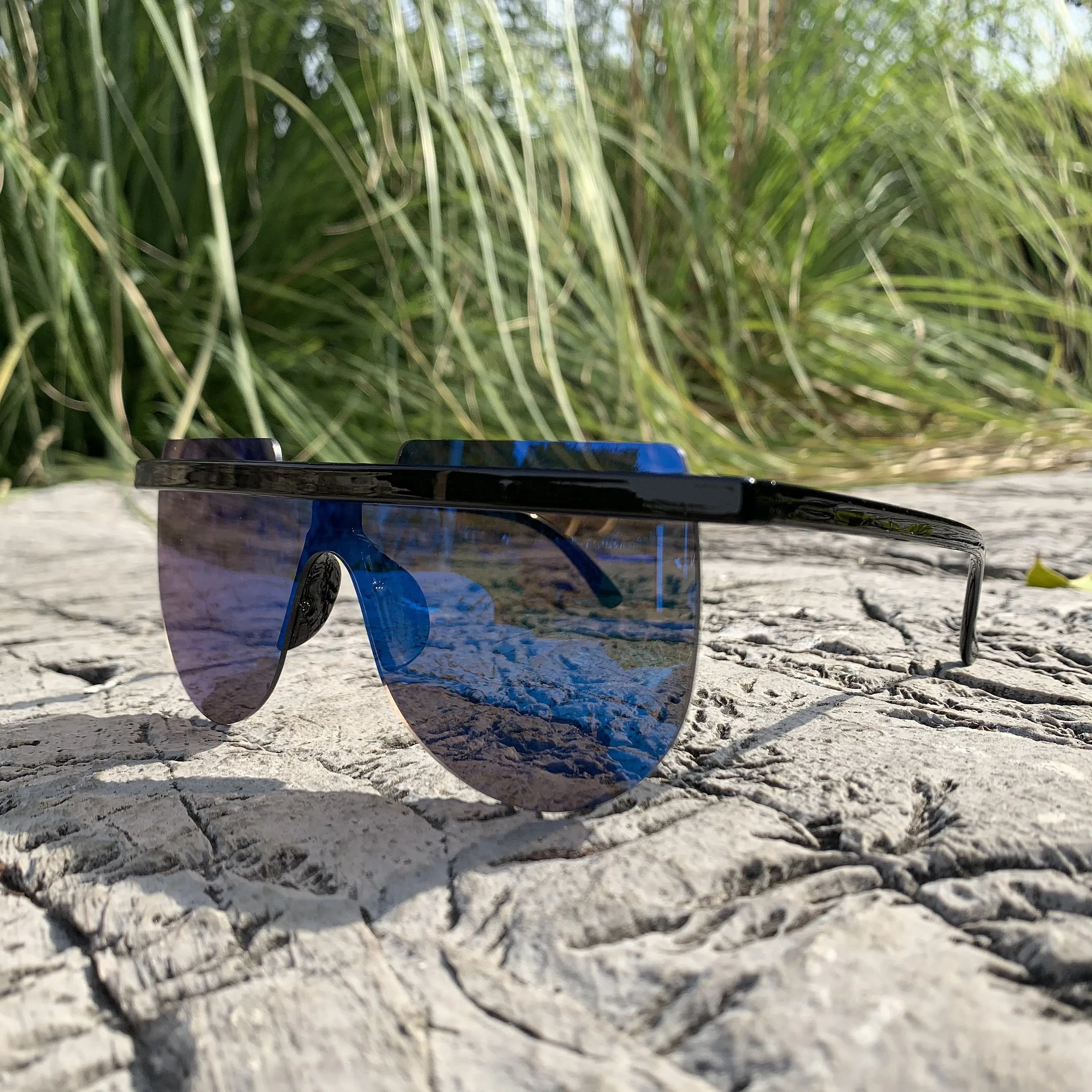 Модные трендовые женские солнцезащитные очки с большой оправой 2020 фирменные