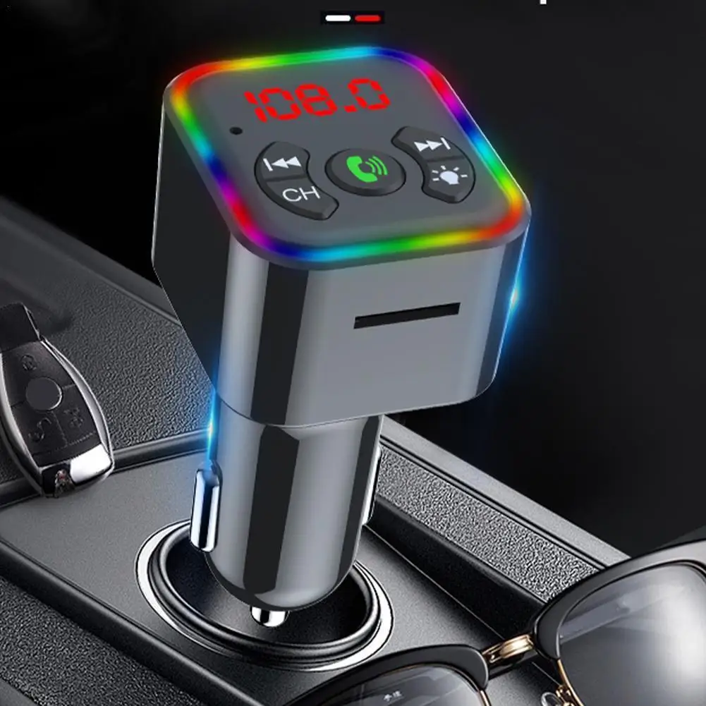 

Автомобильный FM-трансмиттер с Bluetooth 5,0 и USB-портом