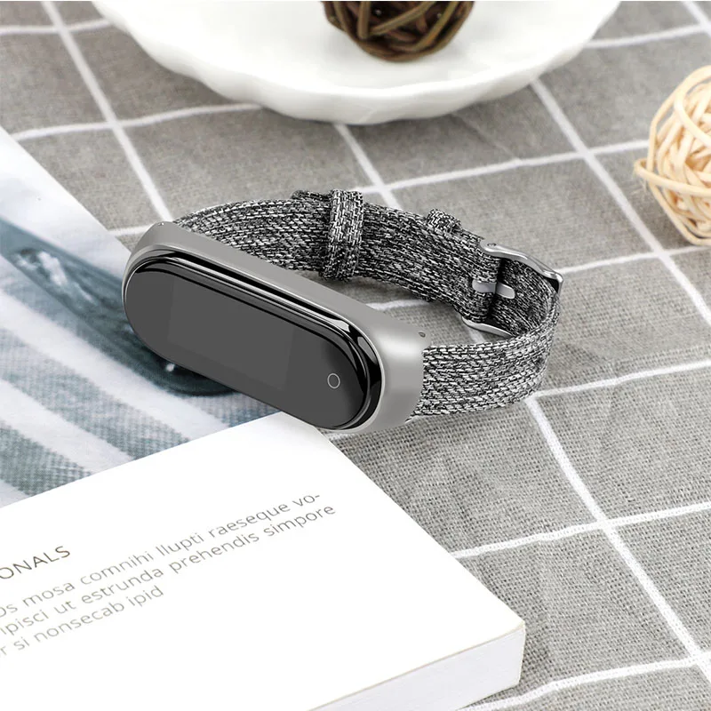 Аксессуары для mi band 4, браслет pulseira mi band 4, 3, ремешок для смарт-часов, сменный нейлоновый Браслет Для xiaomi band 4, браслет correa, ремешок