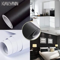 classic black white self adhesive wallpaper for living room kitchen cabinets countertops decorate stickers diy pvc contact paper