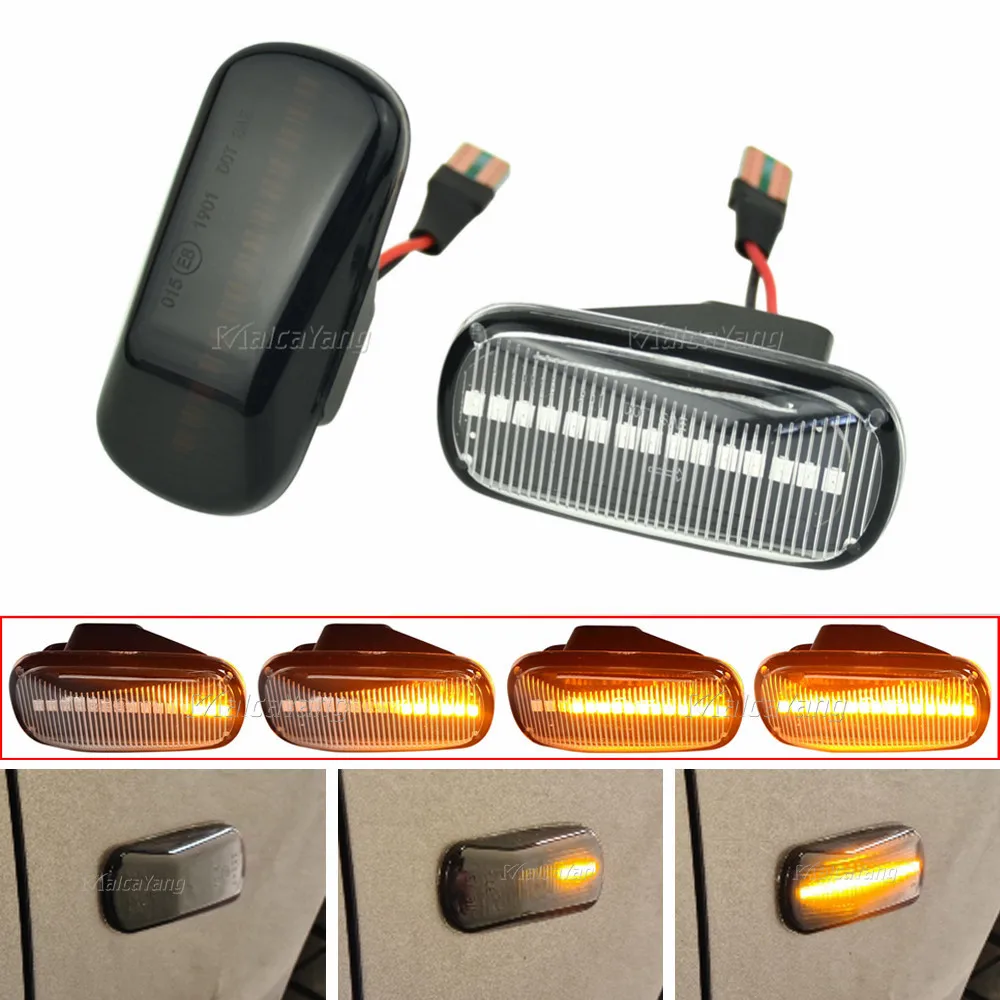 Dynamic Turn Signal Blinker Sequential Side Mirror flasher For Honda CRV Accord Civic City Fit Jazz Stream HRV S2000 Odyssey