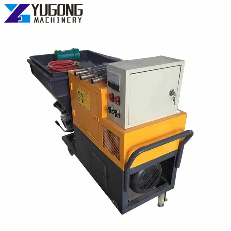 

Screw Type Cement Mortar Spraying Pump Wall Plaster Spray Paint Machine