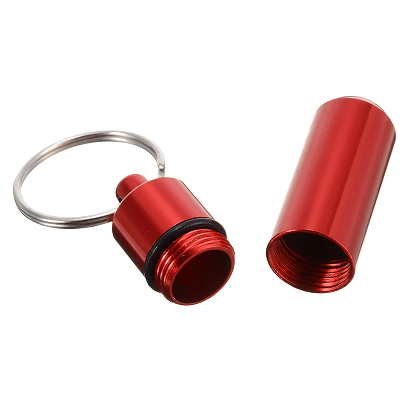 Водонепроницаемая алюминиевая коробка для таблеток чехол-коробка контейнер