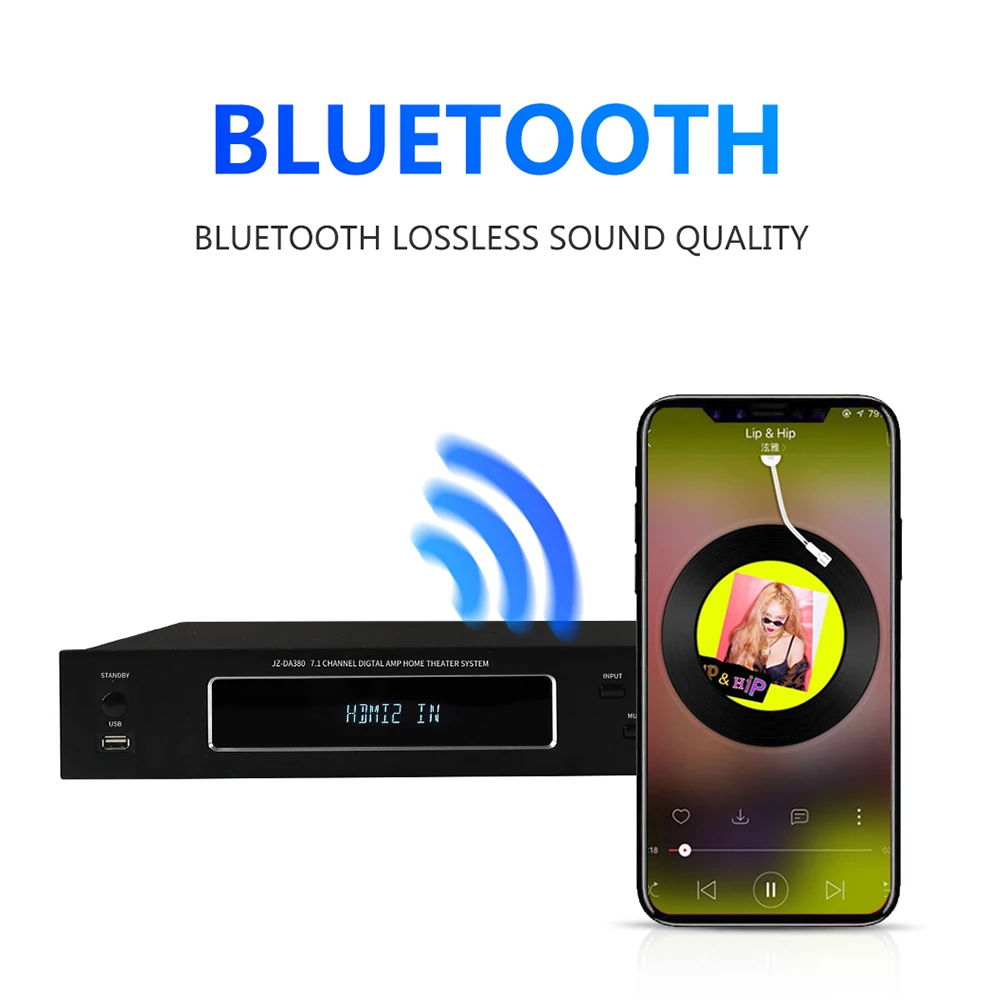 Профессиональная система домашнего кинотеатра TKL audio 5 1 с Bluetooth и 3D объемным