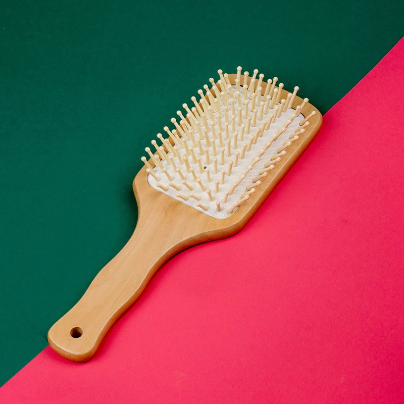 1 шт. Высококачественная деревянная Массажная щетка для выпадения