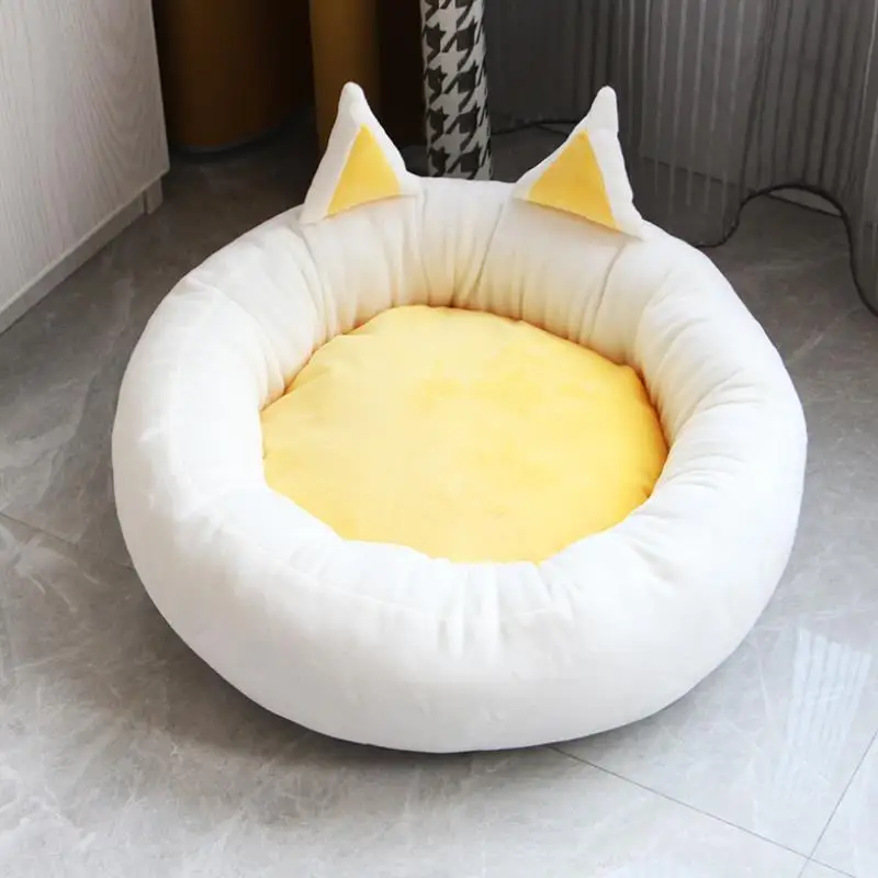 

M Cat Bed Cama Gato Kattenmand Winter Pet Supplies Removable And Washable Mat Four-Season All-Purpose для кошек домик для кошки