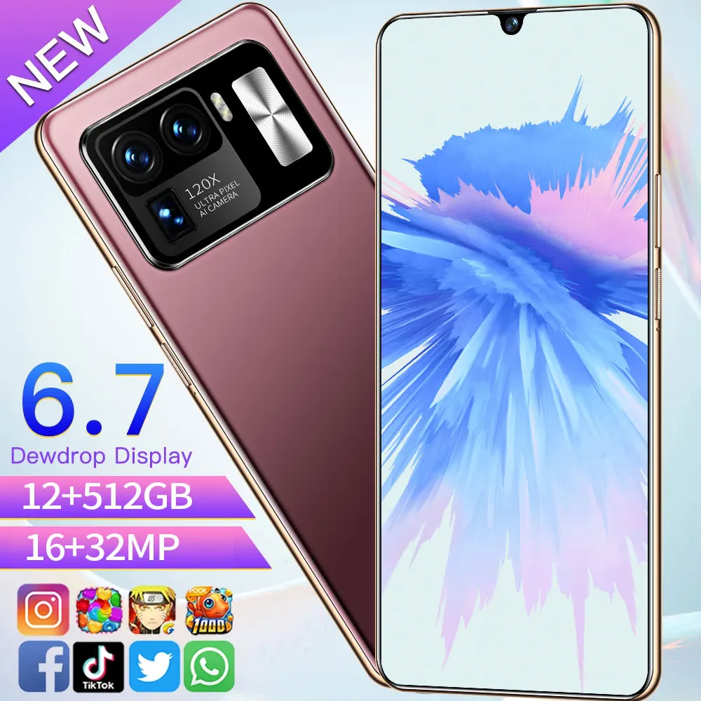 

Global XIAOM11 Ultra 12+512GB Fingerprint ID Dual SIM+Micro SD Smart Phone 6800mAh 16+32MP Deca Core MTK6889 Mobile Cell Phone