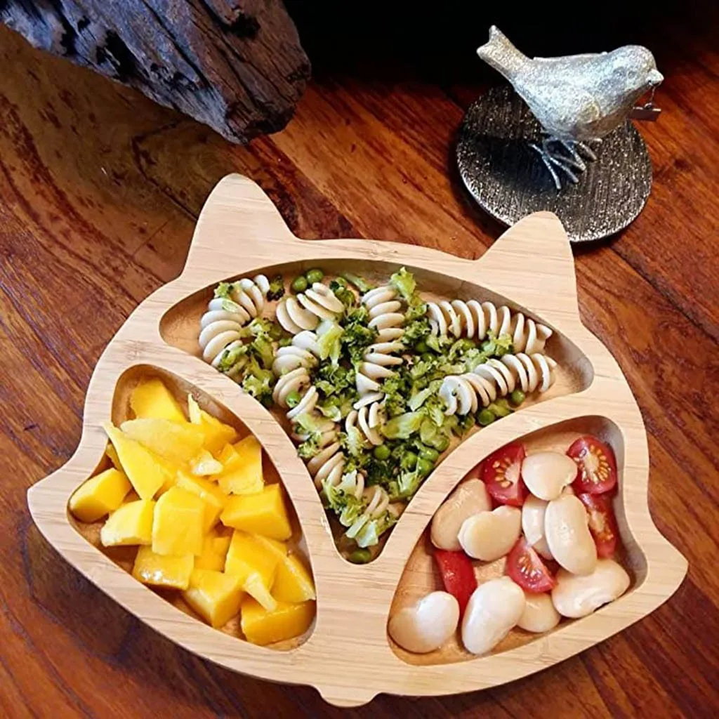 Одежда для маленьких детей ясельного возраста бамбука овец пластина силиконовой