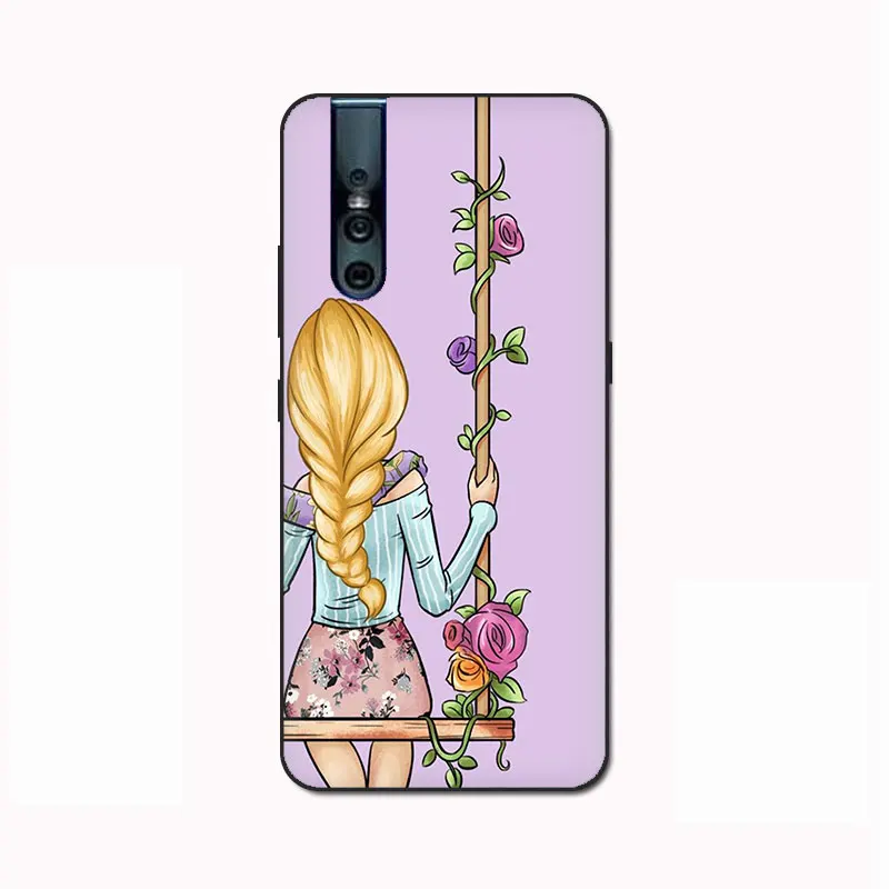 B8 С надписью Best Friends Matching ТПУ чехол для телефона для VIVO Y11 V15 S1 V11 Y83 Pro V9 V7 V5 Y17 Y55s Y69 Y71 Y81s Y91C Y93 Y66 X9s - Цвет: B8