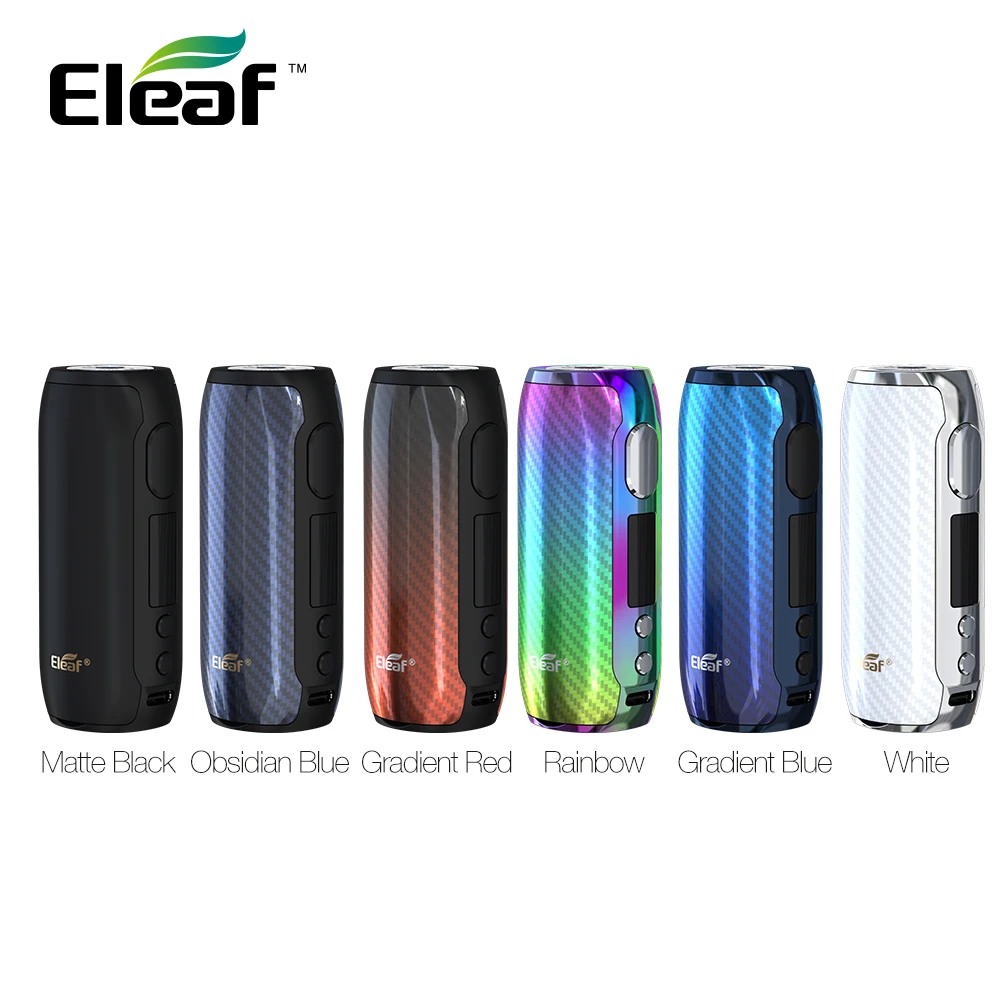 Оригинальный 80 Вт Eleaf iStick Rim C TC Box Mod Max и QC3.0 Быстрая зарядка питание от 18650