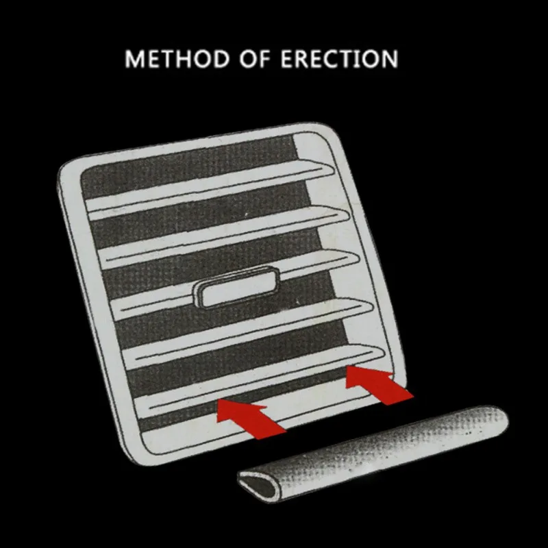 Новый u образный DIY Автомобильный Стайлинг Внутренний Вентиляционный