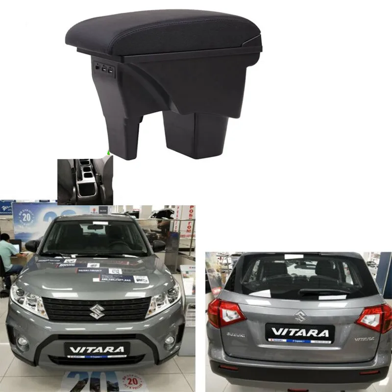 Для Suzuki VITARA подлокотник коробка Vitra удар свободный центральный может быть