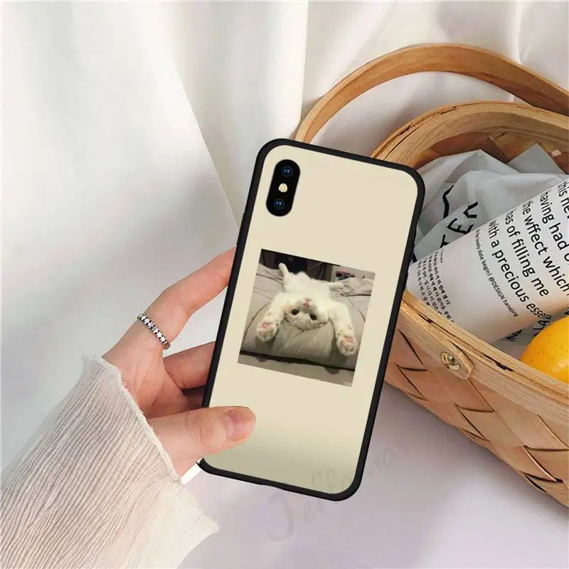 

Cute cat animal pattern Phone Case for iPhone 11 12 pro XS MAX 8 7 6 6S Plus X 5S SE 2020 XR