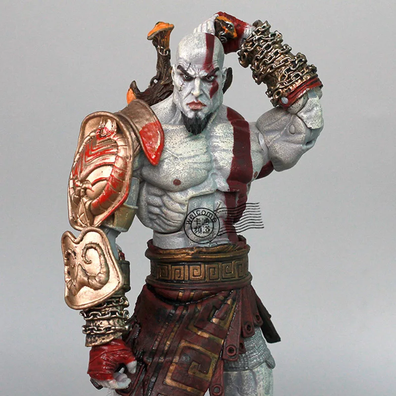 Фигурка призрака спартанца Кратоса Ultimate Edition экшн-фигурка NECA God Of War 3 моделька
