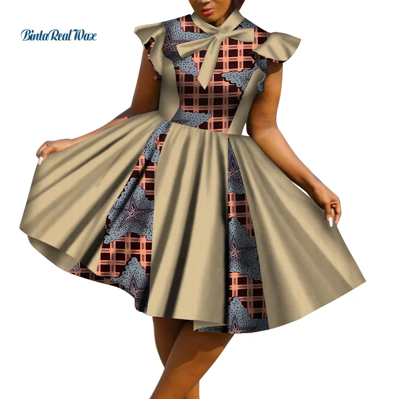 Дашики платья с Африканским принтом для женщин базин богатый анкарская печать