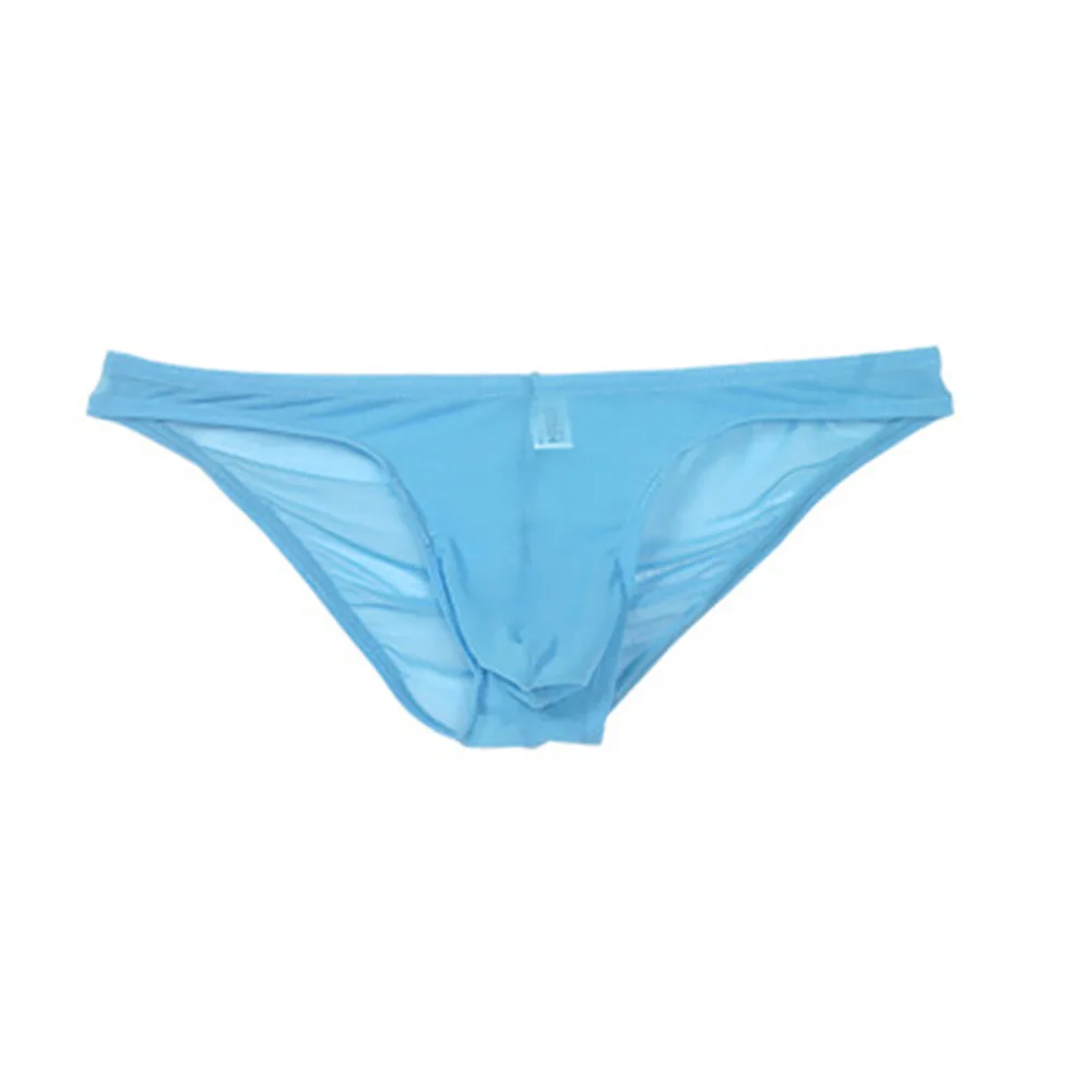 Для мужчин стринги дышащее нижнее белье ультра тонкое бикини с низкой посадкой