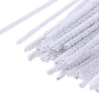 50pcslot cotton smoking pipe cleaners smoke tobacco pipe cleaning tool white tobacco pipes accessories cleaning tool