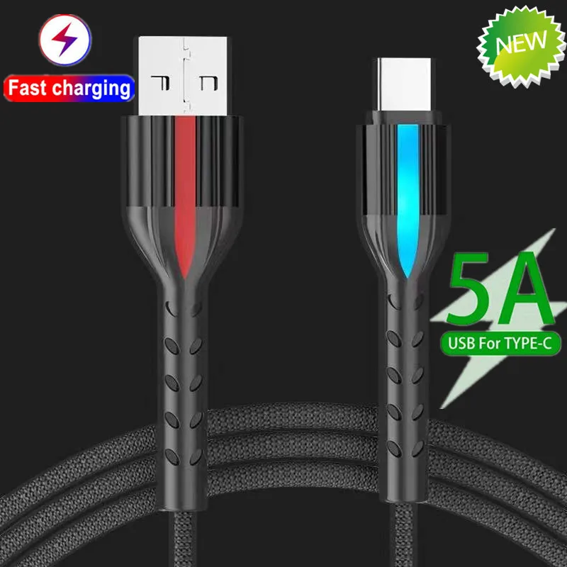 

Кабель UGI 1-3 м QC3.0 5A для быстрой зарядки, быстрое зарядное устройство, USB C кабель, кабель для синхронизации данных для Samsung, Xiaomi, RedMi, Huawei, Oneplus, HTC