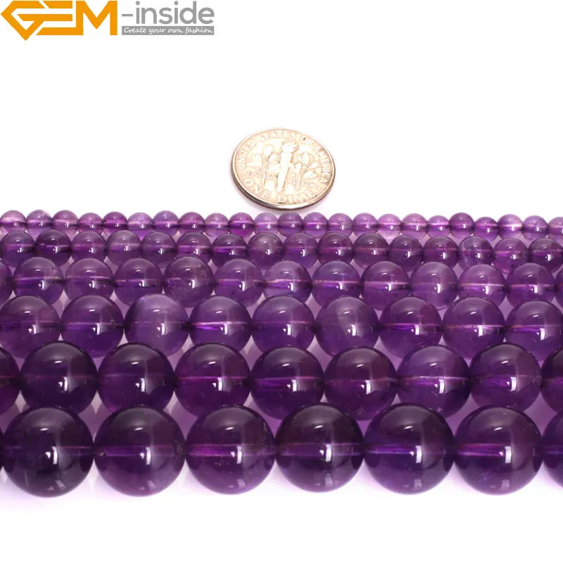 AAA класса натуральный круглый гладкий светильник пурпурные аметисты каменные