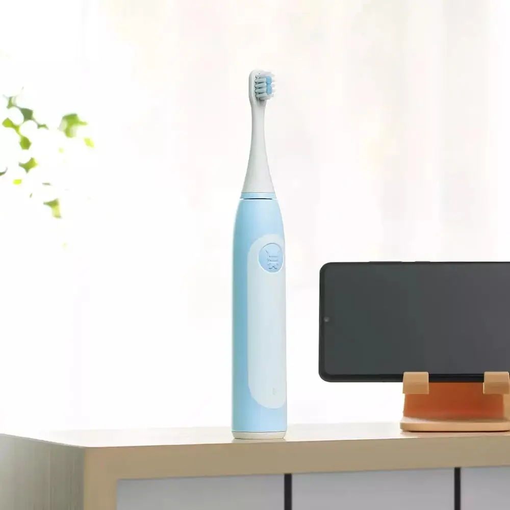 Детская звуковая электрическая зубная щетка Xiaomi Mitu с перезаряжаемыми мягкими