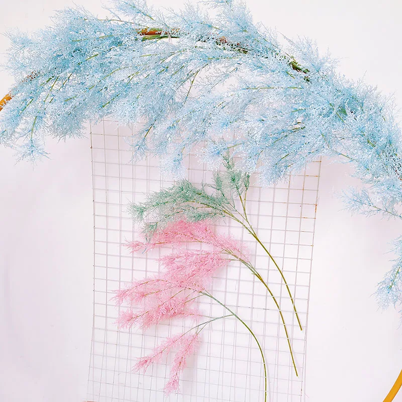 Искусственный дымчатый трава Свадьба дорога фон моделирование кедровая ветка