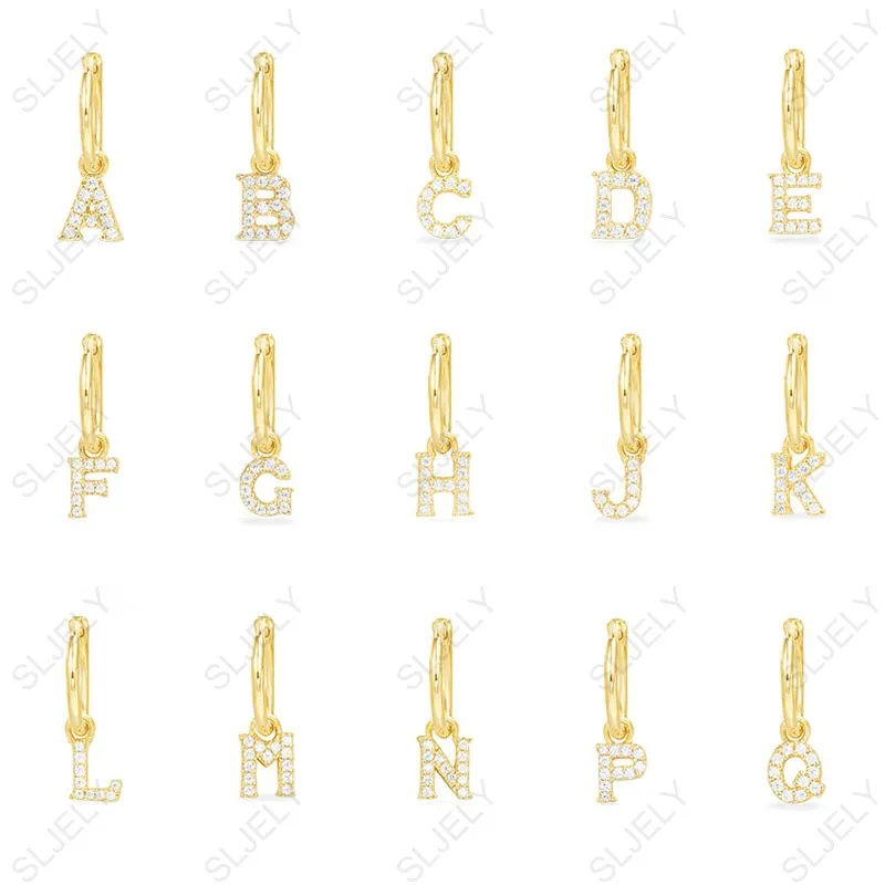 Женские асимметричные серьги мини из стерлингового серебра 925 пробы с желтым