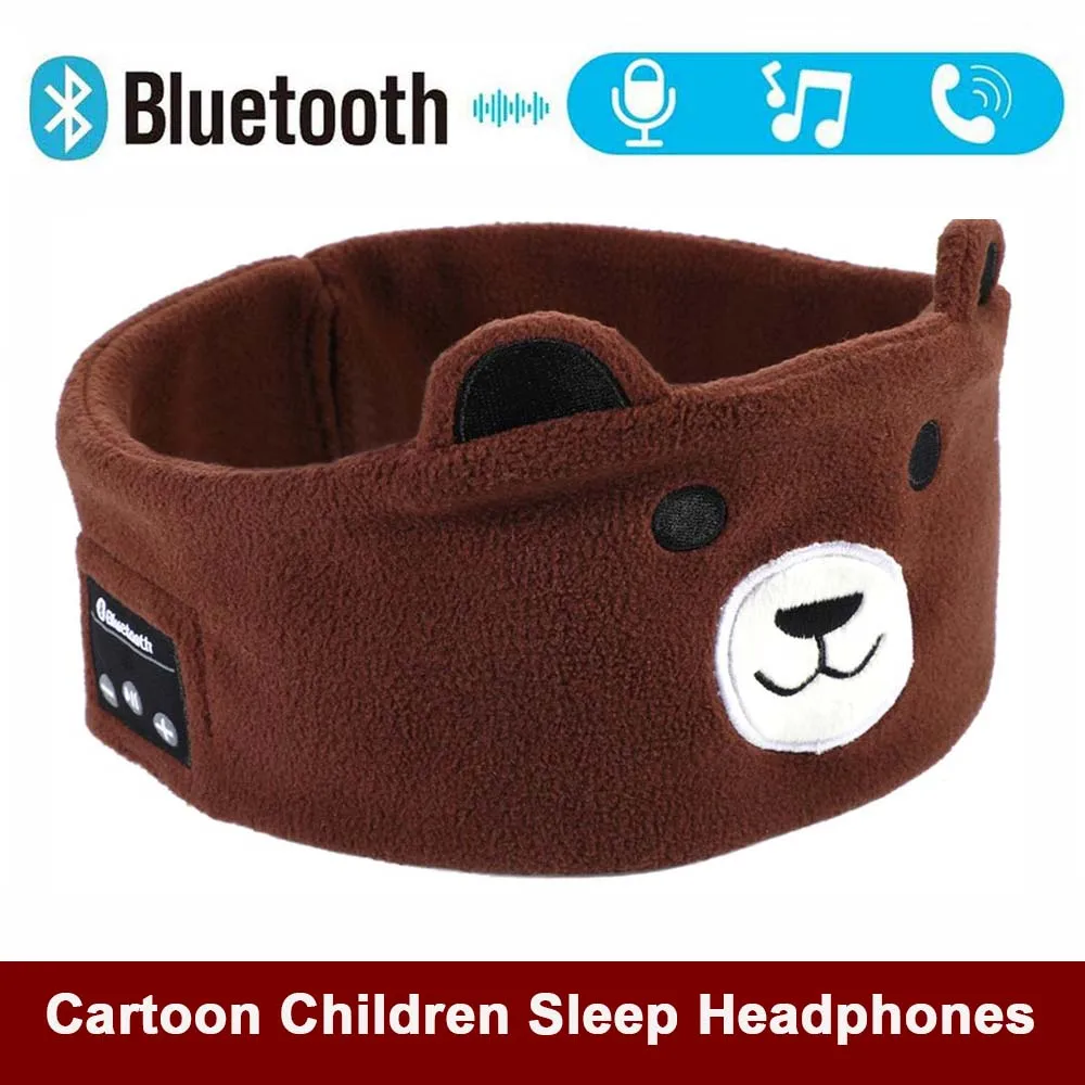 Детская Мягкая Беспроводная музыкальная гарнитура для мальчиков и девочек |