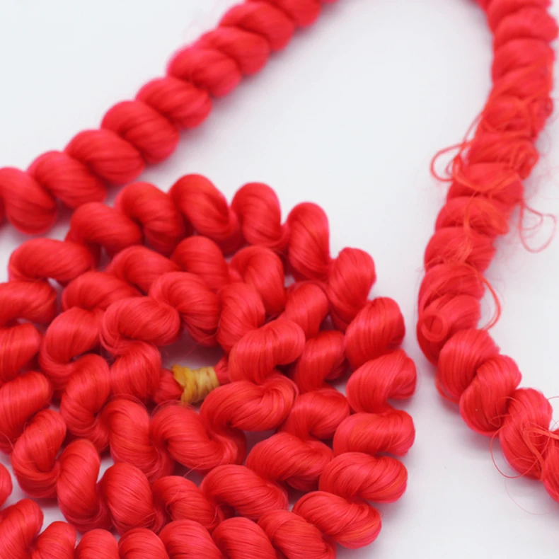 1 шт. м парик для шарнирной куклы DIY высокотемпературный провод ручной работы