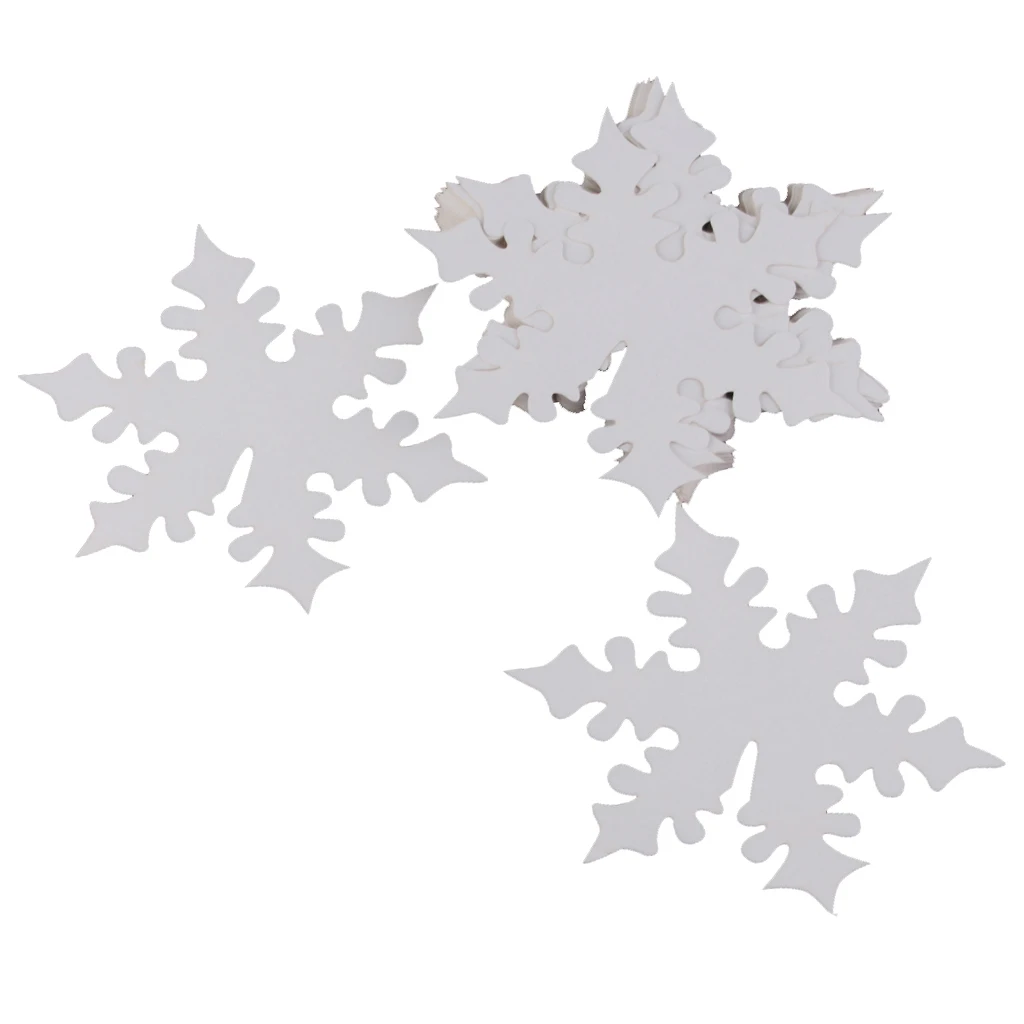 New 50pcs Snowflake Wine Table Glass Place Cards Xmas Wedding Beach Party Decor Favor Christmas Decoration Accessories | Дом и сад