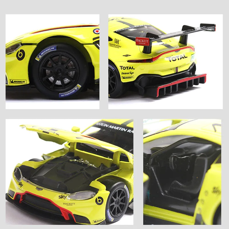 Модель игрушки из литого металла в масштабе 1:32 гоночная игрушка с изображением