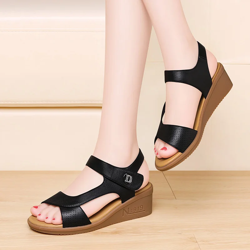 

Summer Slope-Heel Platform Sandals With Platform Platform High-Heeled Platform Sandals