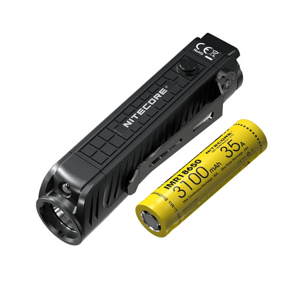 Фонарик NITECORE P18 литой под давлением тактический с аккумулятором 1800 мА · ч