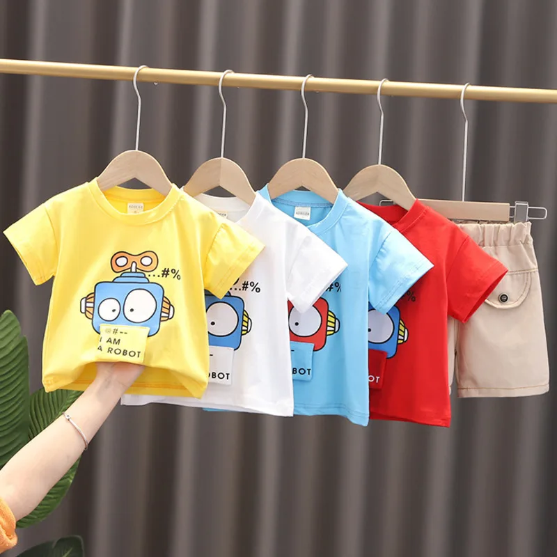 Новинка модная летняя одежда для новорожденных девочек детская хлопковая