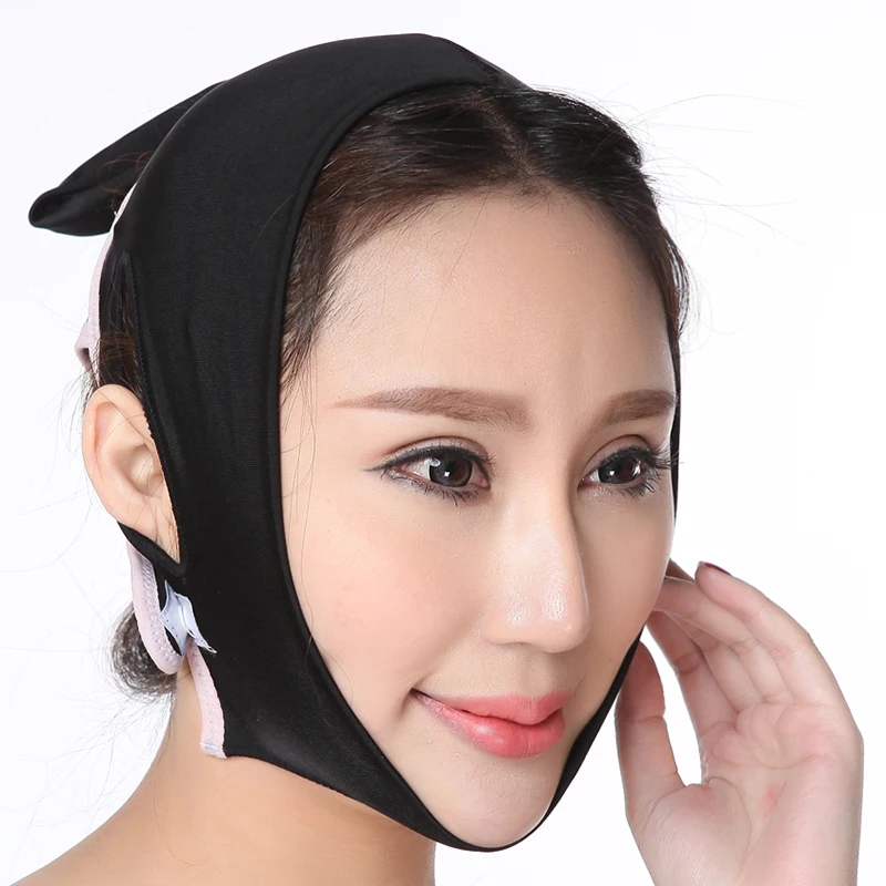 Тонкая 3d-маска для лица V-образная маска лифтинга тонкая щек тонкий пояс