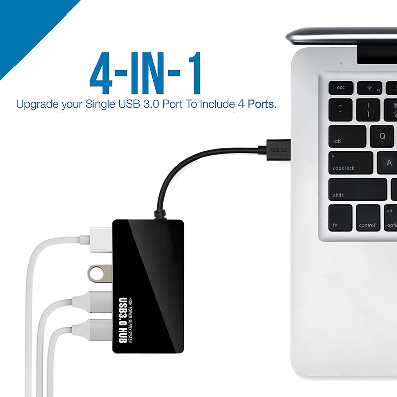 Концентратор USB C Type c 3 1 0 4 портовый концентратор с адаптером питания для xiaomi macbook