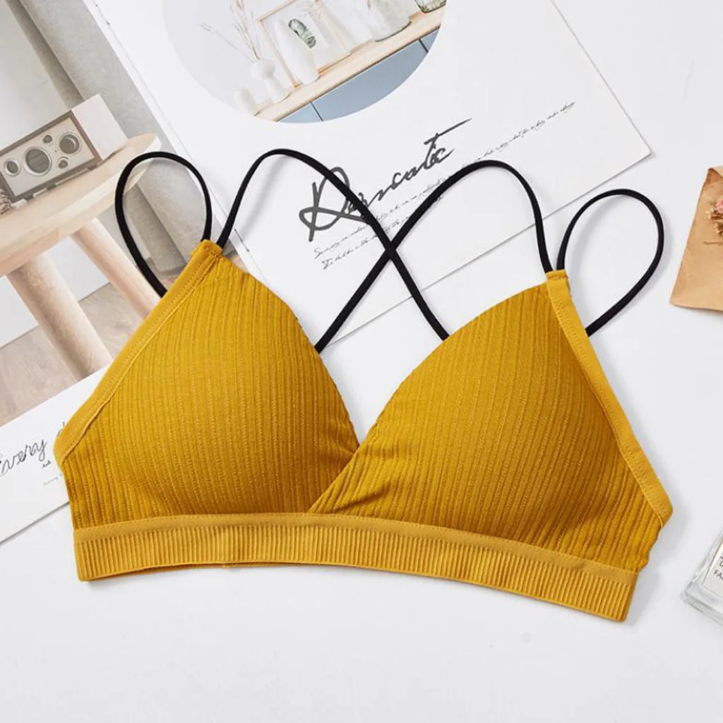 Бюстгальтер женский без косточек пикантный кружевной бесшовный дышащий Бралетт