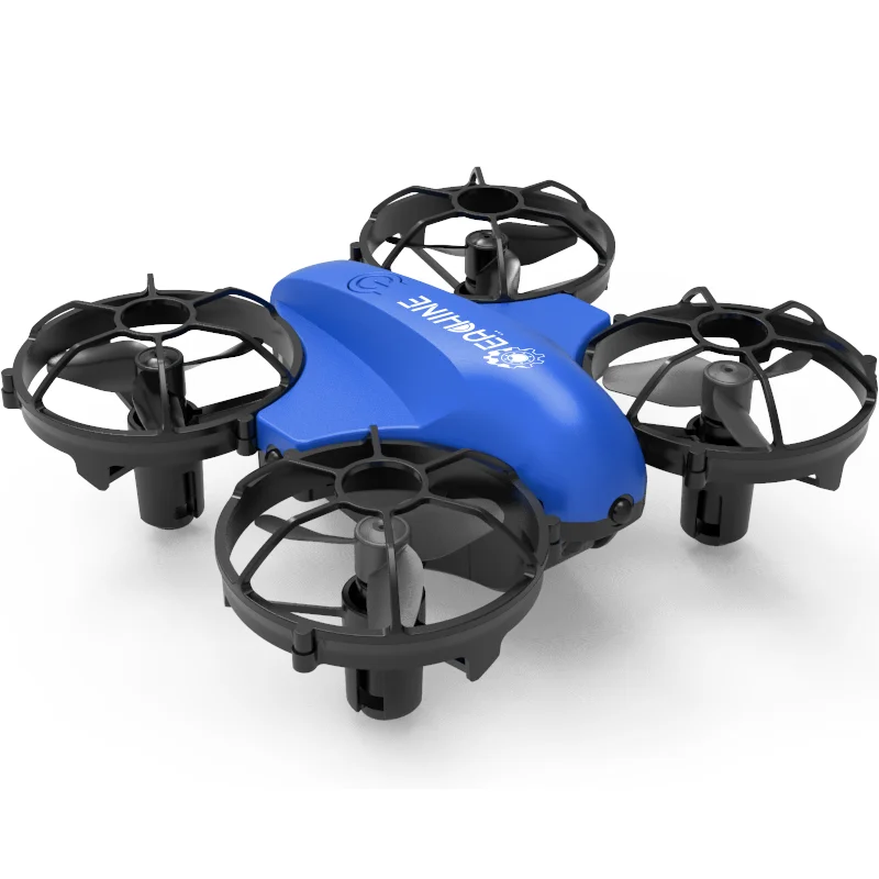 Eachine-Mini Dron de control remoto E008, cuadric&oacute;ptero de 2,4G, 4 canales, 6 ejes, modo sin cabeza, infrarrojo, evitaci&oacute;n de obst&aacute;culos, rollo de 360 grados, RTF-2