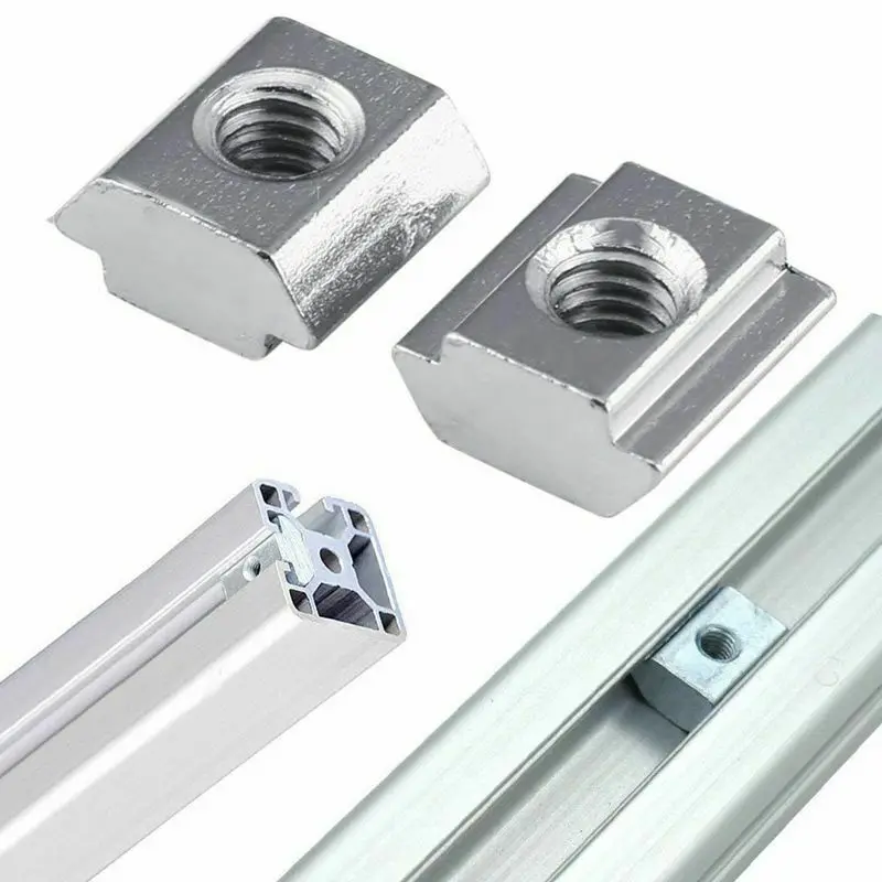 

Carbon Steel Slotted Nut Aluminum M5x10mm Nickel-plated Anti-Rust Equipment