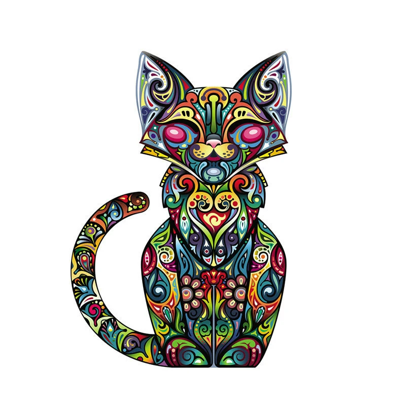 Наклейки теплопередача DIY аксессуары одежда патчи Кошка Лошадь бык животное патч