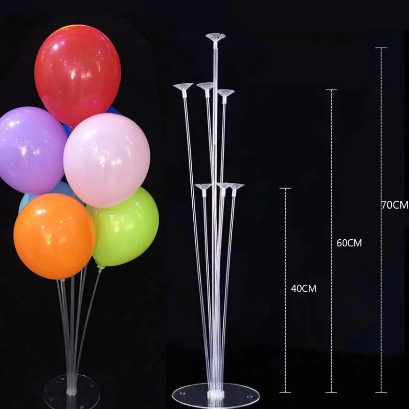 1-Set колонна стойка воздушный шар Свадебный декор стенд воздушные шары прозрачный