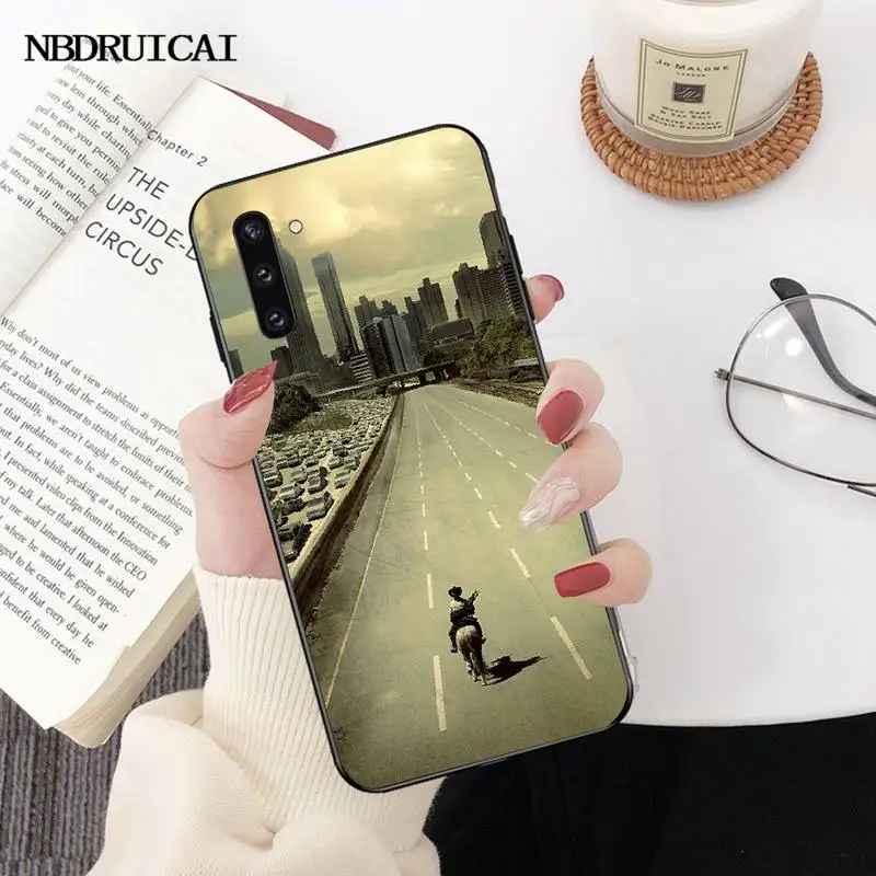Милый чехол для телефона PENGHUWAN Ходячие мертвецы Samsung Note 3 4 5 7 8 9 10 pro M10 20 30 |