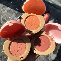matte monochrome face blush smooth natural pink orange rouge cheek blusher highlighter bronzer palette face contour powder