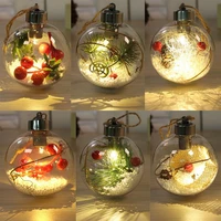 new year christmas tree decorative goods rgb led light strings creative colorful ball fairy light forholiday home party store