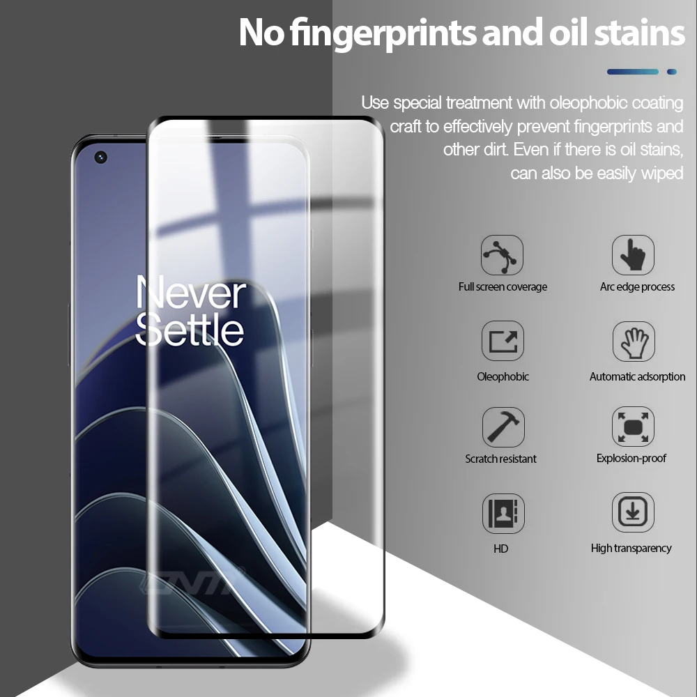 Закаленное стекло для OnePlus Ace 9 10 Pro Защитная пленка экрана One Plus 10Pro 9Pro изогнутое