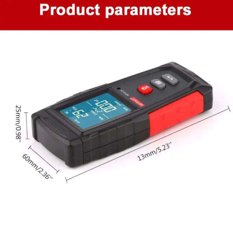 

WT3121 Handheld EMF Meter Electromagnetic Radiation Tester Electric Field Electron Magnetic Field Dosimeter Detector