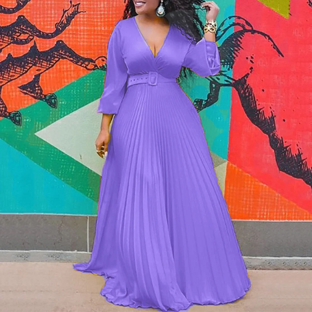 Женское шифоновое плиссированное платье желтое элегантное вечернее длинное в