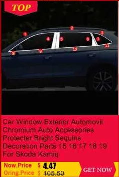 Кузова передний бампер решетка наружная Automovil автомобильный модифицированный аксессуар отделка наклейка полосы Чехлы 18 для Buick Excelle GX